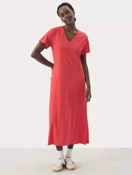 Макси-платье natazia с v-образным вырезом Part Two, цвет Bittersweet