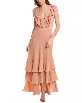 Макси-платье от Теда Бейкера Эшли Ted Baker, розовый