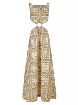 Макси-платье Paros Hansen + Gretel, белый