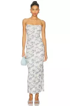 Макси-платье Riva Bec + Bridge, porcelain rose