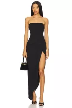 Макси-платье с корсетом Victoria Superdown, black