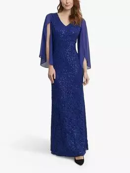 Макси-платье с пайетками от клодин Gina Bacconi, цвет Royal