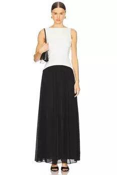 Макси-платье Suki от Lovers And Friends, black & white