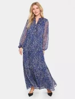 Макси-платье valerie swirl Saint Tropez, цвет Midnight Sail Water