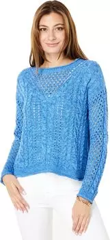 Макси Свитер Lilly Pulitzer, цвет Ikat Blue Marl