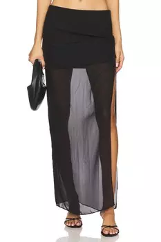 Макси-юбка Elaina Nbd, black