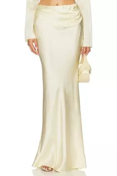 Макси-юбка Enza Camila Coelho, butter yellow