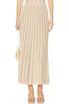 Макси-юбка "Illuminate mouline" от Zimmermann, multi stripe