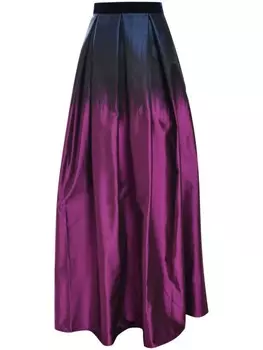 Макси-юбка из жаккарда с эффектом омбре Talbot Runhof, розовый