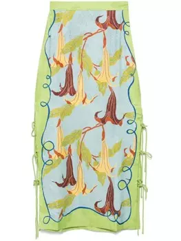 Макси юбка Рафаэла ALEMAIS, синий