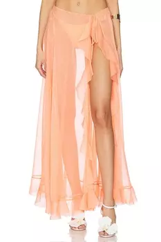 Макси-юбка Shani Shemer, papaya