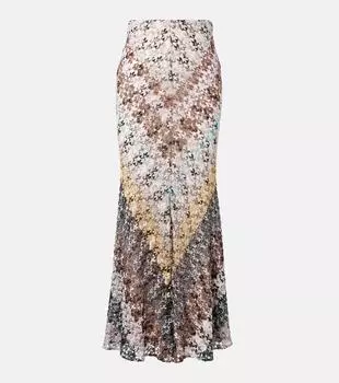 Макси-юбка зигзаг Missoni, Multicolor tones