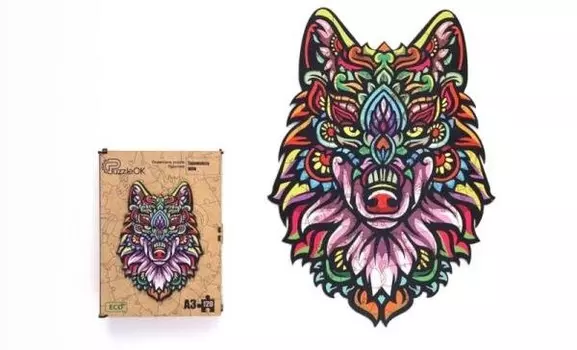 Максик, пазл, Таинственный Волк, 120 шт. Maksik