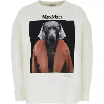 MaxMara Джемпер женский белый