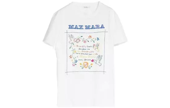 MaxMara Футболка женская белые