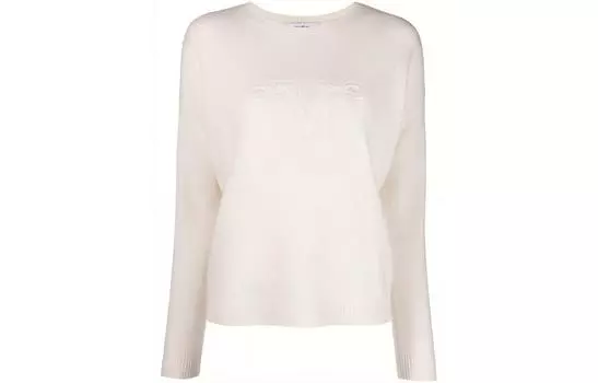 MaxMara Кашемировый свитер женский белые