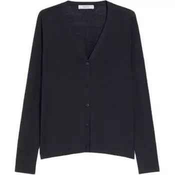 MaxMara Осень-зима 24 Джемпер женский темно-синий