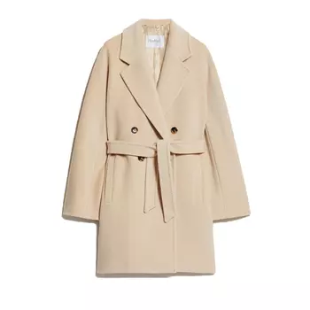 MaxMara Пальто Женское Бежевое