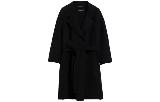 MaxMara Пальто Женское Черное
