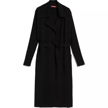 MaxMara Пальто Женское Черное