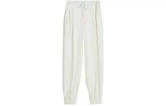 MaxMara Повседневные брюки женские белые