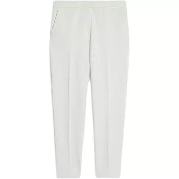 MaxMara Повседневные брюки женские белые