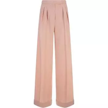 MaxMara Повседневные брюки женские розовые