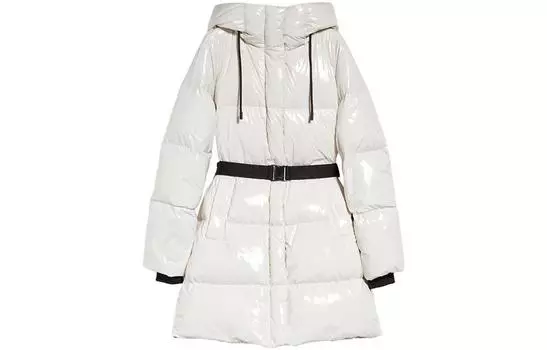 MaxMara Пуховик женский белый