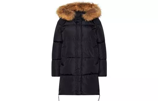 MaxMara Пуховик женский черный