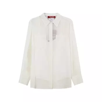 MaxMara Studio Рубашка женская белая