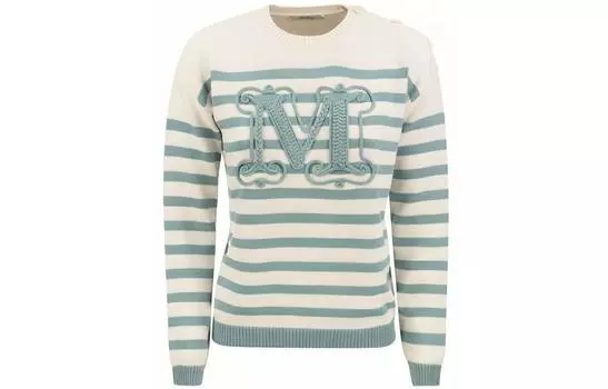 MaxMara Свитер женский светло-голубой