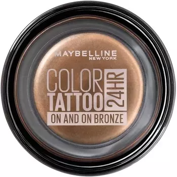 Maybelline Color Tattoo 24Hr Крем-гелевые тени для век на бронзе 4G, Maybelline New York