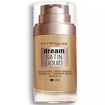 Maybelline Dream Radiant Liquid Hydrating Foundation с гиалуроновой кислотой и коллагеном 54 Toffee Maybelline New York