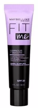 Maybelline Fit Me Luminous & Smooth составляют основу, 30 ml