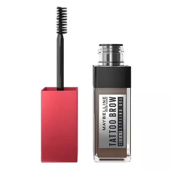 Maybelline Гель для татуажа бровей 3D 6мл. Темно-коричневый, Deep Brown