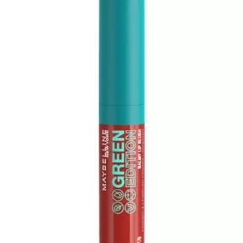 Maybelline Green Edition Balmy Lip Blush Lipstick Organic Vegan 010 Сандаловое дерево, Maybelline New York