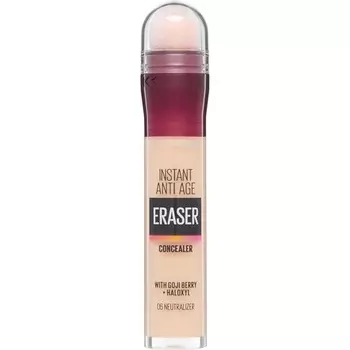 Maybelline Instant Anti Age Eraser Eye Concealer Консилер для темных кругов и пятен, 6,80 мл, Maybelline New York