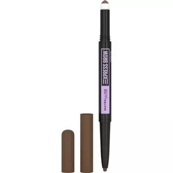Maybelline Карандаш для бровей Express Brow Satin Duo двусторонний 025 Брюнетка 0,71г