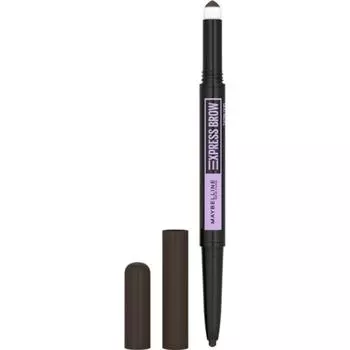 Maybelline Карандаш для бровей Express Brow Satin Duo двусторонний 05 Черный Коричневый 0,71г