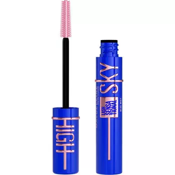 Maybelline, Lash Sensational Sky High Mascara удлиняющая тушь Blue Mist, 7,2мл