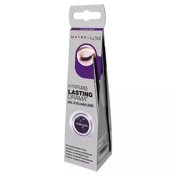 Maybelline, Lasting Drama Gel, Подводка для глаз 10 ультрафиолетовых оттенков