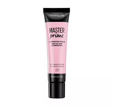 Maybelline, Master Prime, Осветляющая база под макияж 20, 30 мл
