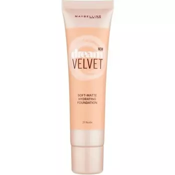 Maybelline New York Dream Velvet Foundation 21 Nude 30мл