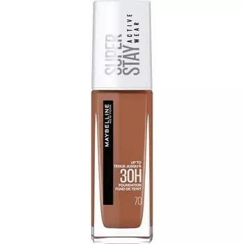 Maybelline New York Superstay Active Wear Жидкая тональная основа длительного действия, 30 часов, 30 мл, оттенок 70 какао