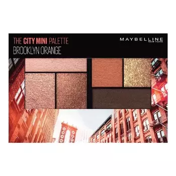 Maybelline New York The City Мини-палетка 52г. Бруклинский апельсин, Brooklyn Orange