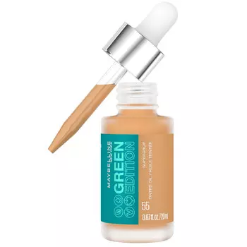 Maybelline New York, Тонированное масло для лица Green Edition Teinte 55