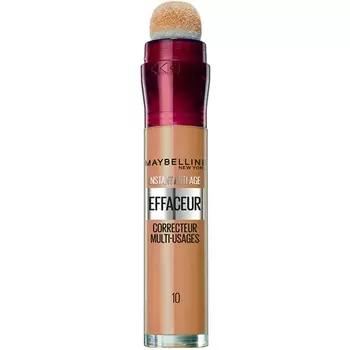 Maybelline Newyork Мгновенный антивозрастной консилер-флюид 10 карамель, Maybelline New York