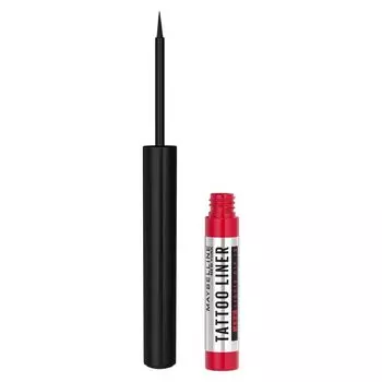Maybelline Подводка для татуировки 48H Dip In Liner, 2,1 мл. Черный, Black