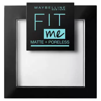Maybelline Прессованная пудра Fit Me Matte Poreless Pressed Powder 090 полупрозрачная 9г