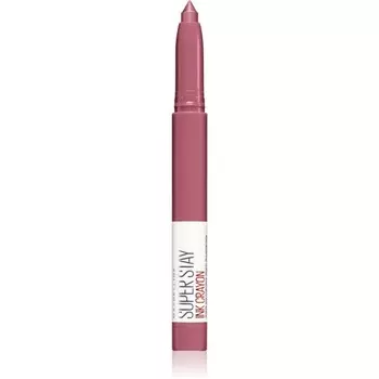 Maybelline, Superstay Ink Crayon, губная помада оттенка 90 Keep It Fun, 1,5 г